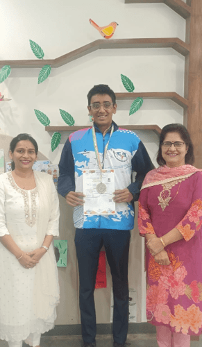 kunj desai - SGFI National Level - 2nd Position